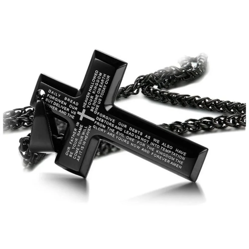 Stainless Steel Cross Necklace